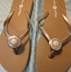 Lindsay Phillips Flip Flops Size 9
